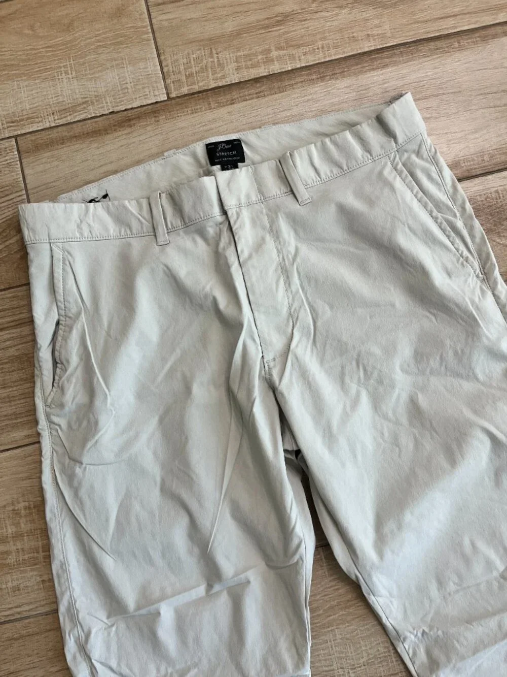 Mens J. Crew Tan 484 Slim Stretch Pants - 31x30